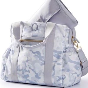 Mark & Graham Diaper Bag in Grey Camo